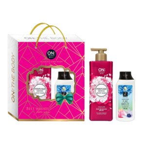 Hộp quà 1 Tắm On The Body Perfume 500g + Tặng 1 Gội Elastine 120ml