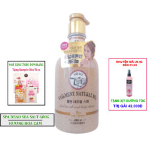 Sữa tắm On The Body hạt Veilment Natural Spa Dead Sea Salt 600g