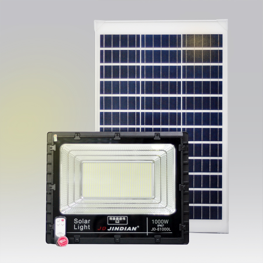 Đèn pha led năng lượng mặt trời 1000w chính hãng